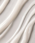 A close-up of glossy face cream