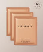 Three JLO Beauty Sheet Masks with a 6% OFF badge in the upper right corner. 