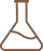 Icon graphic of a beaker